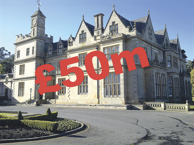 cds+Council £50m debt Bangor town hall